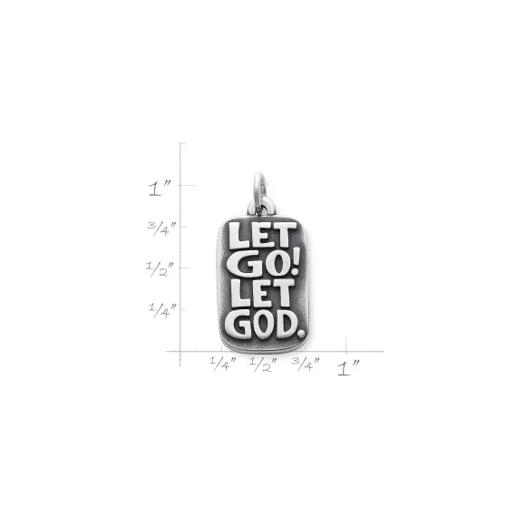 New James Avery Artisan Jewelry Let Go Let God Charm