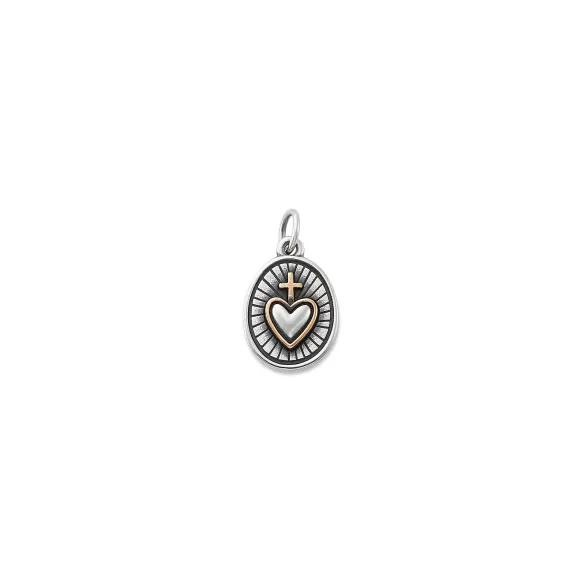 New James Avery Artisan Jewelry Radiant Sacred Heart Charm